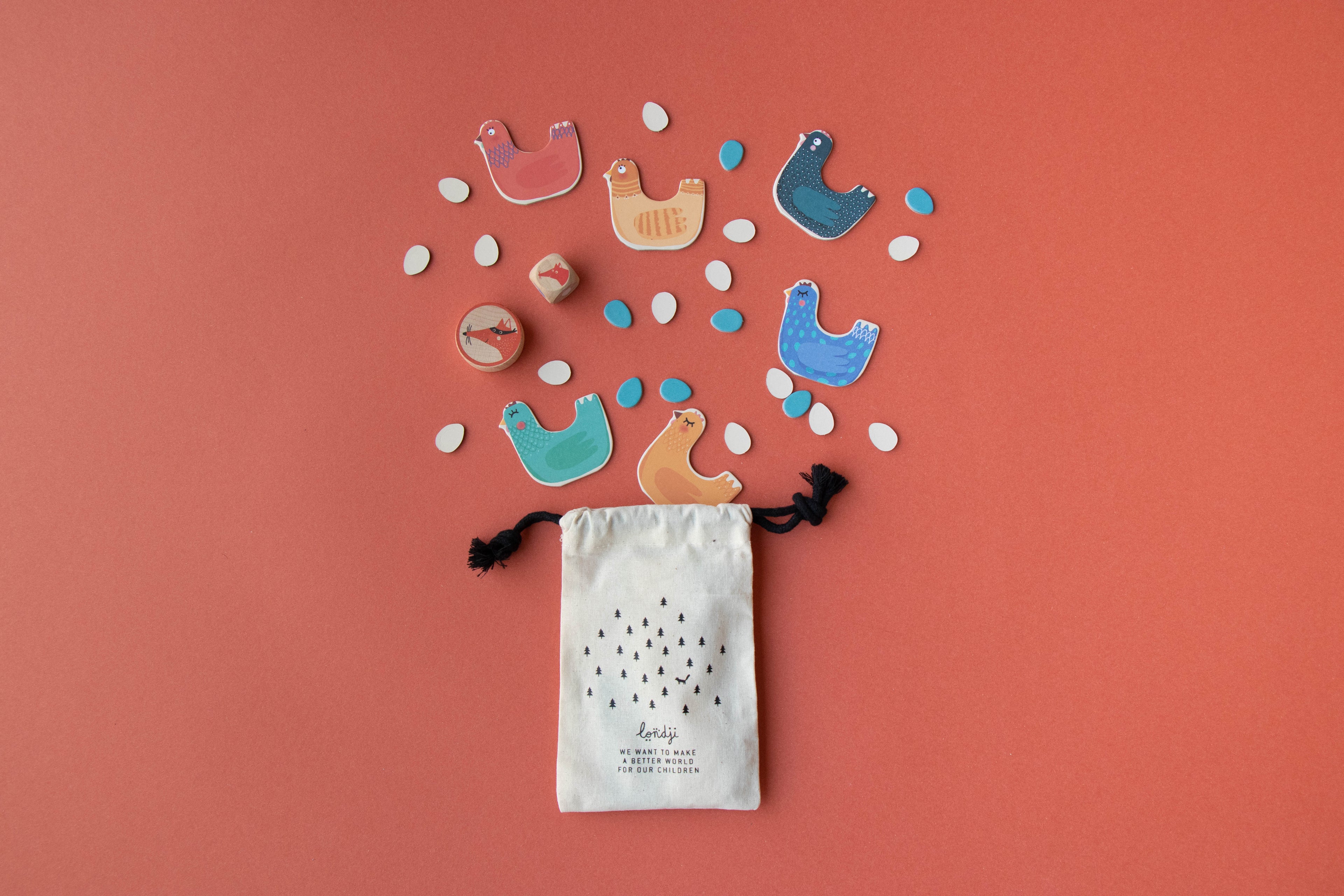 Cluck, Cluck! Der Fuchs! Pocket Board Game