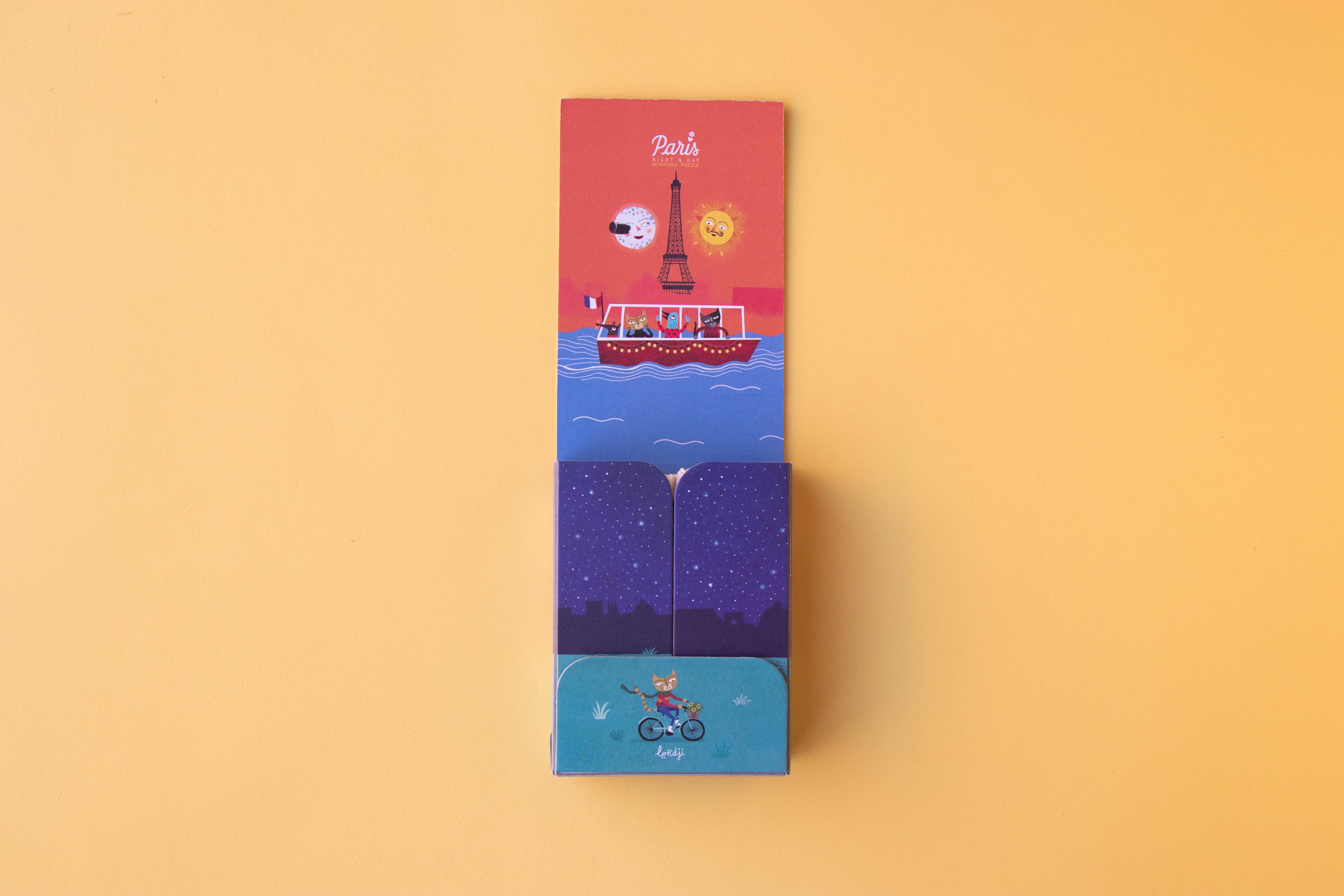 NACHT &amp;amp; DAG IN PARIJS Puzzelbordspel