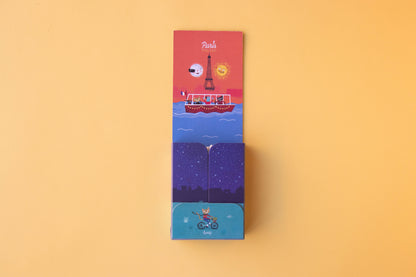 NACHT &amp;amp; DAG IN PARIJS Puzzelbordspel