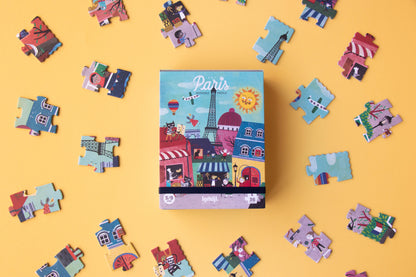 NACHT &amp;amp; DAG IN PARIJS Puzzelbordspel