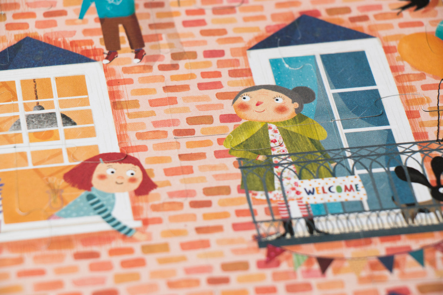 WELKOM BIJ MIJN HUIS Puzzelbordspel