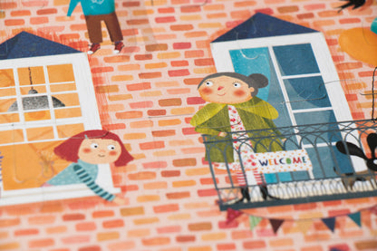 WELKOM BIJ MIJN HUIS Puzzelbordspel