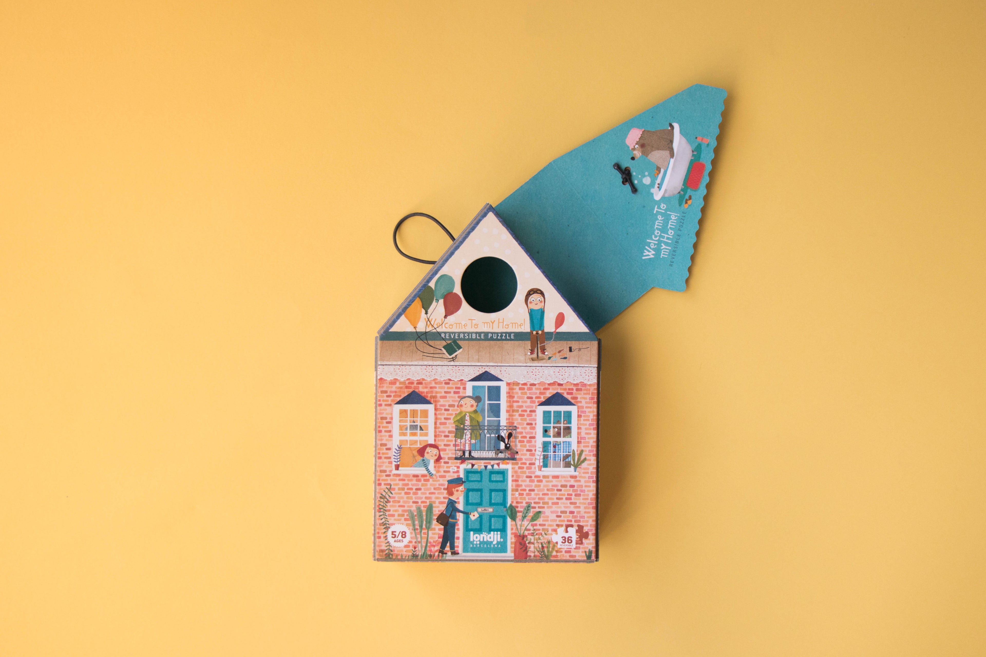 WELKOM BIJ MIJN HUIS Puzzelbordspel