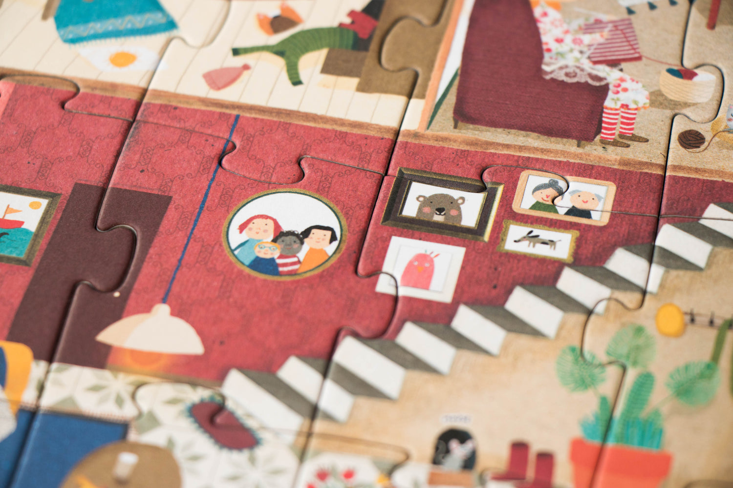 WELKOM BIJ MIJN HUIS Puzzelbordspel