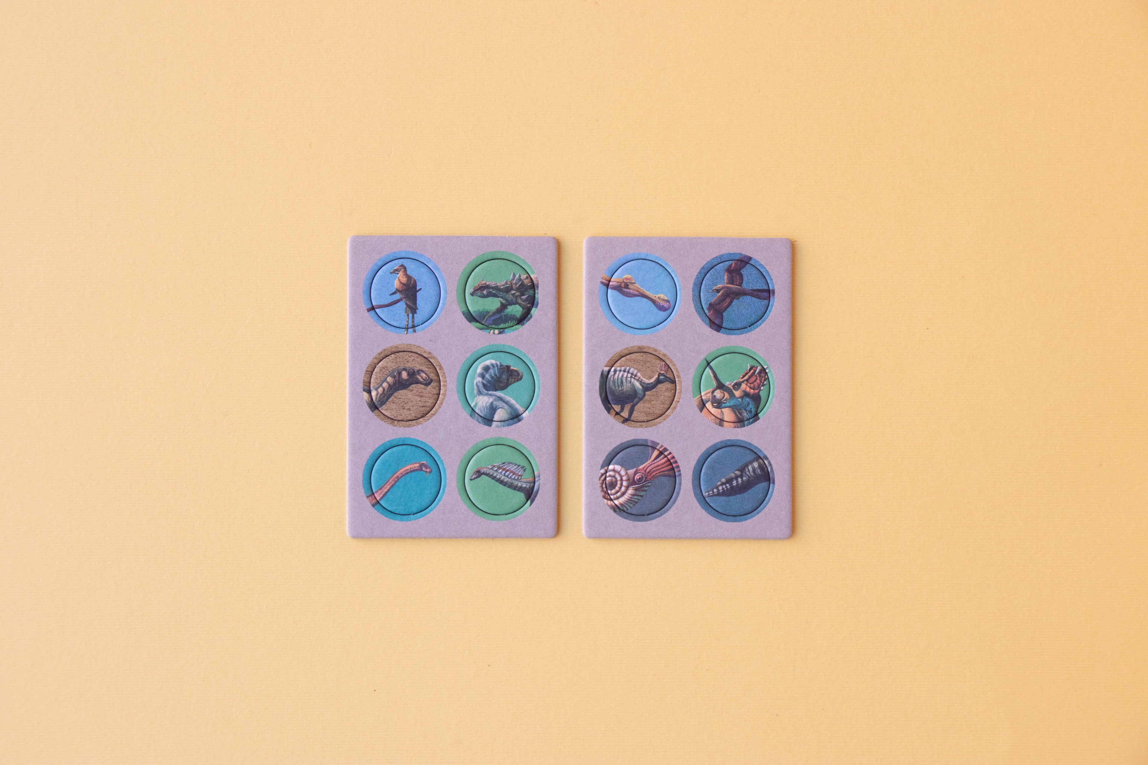 Tiny Puzzle - DINOSAURS Pocket Board Game