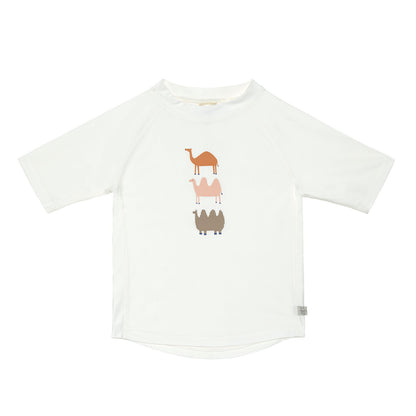 LSF Short Sleeve Rashguard Camel nature  - Long Sleeves  - Everybody Amsterdam 