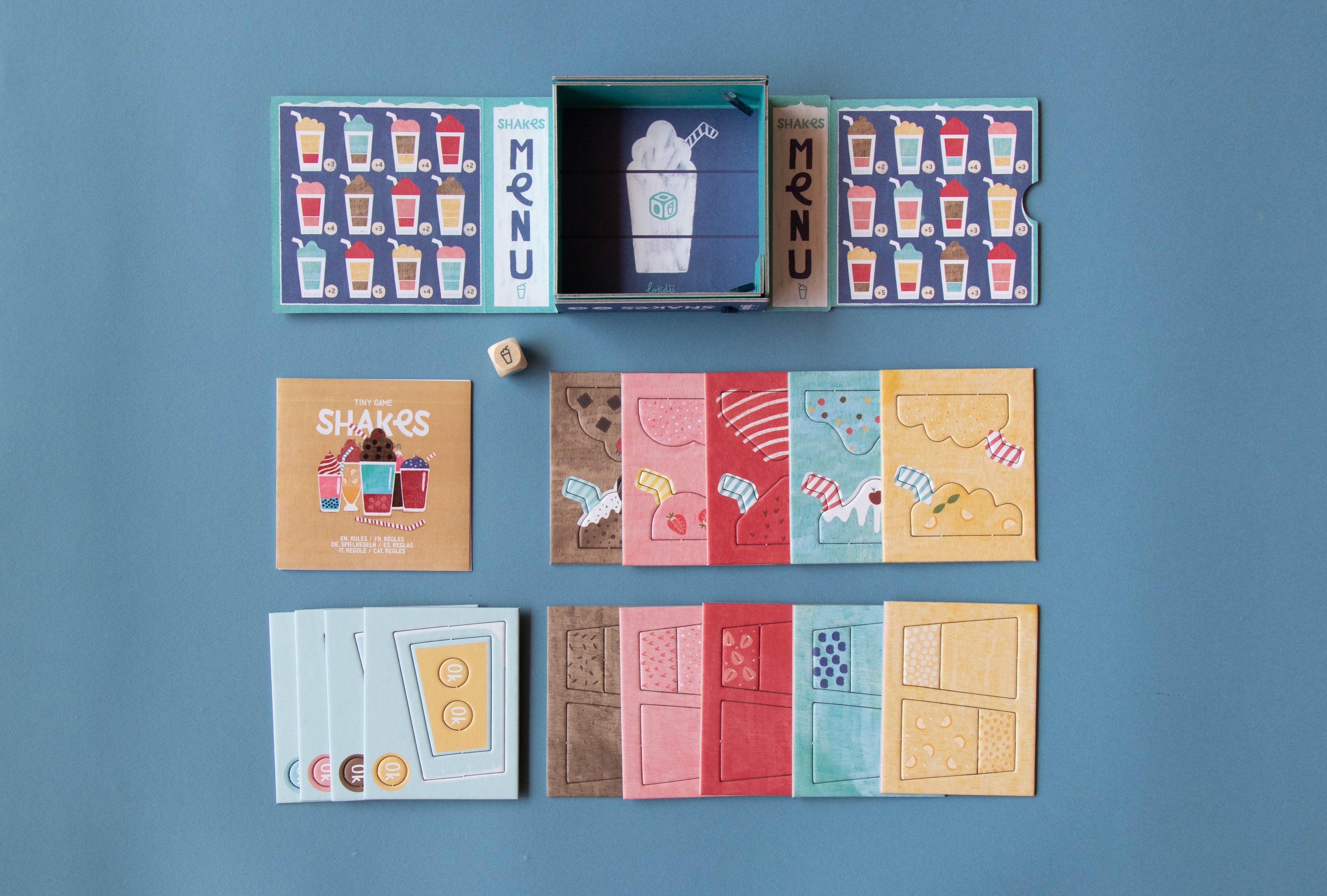 SHAKES Tiny Pocket Board Game