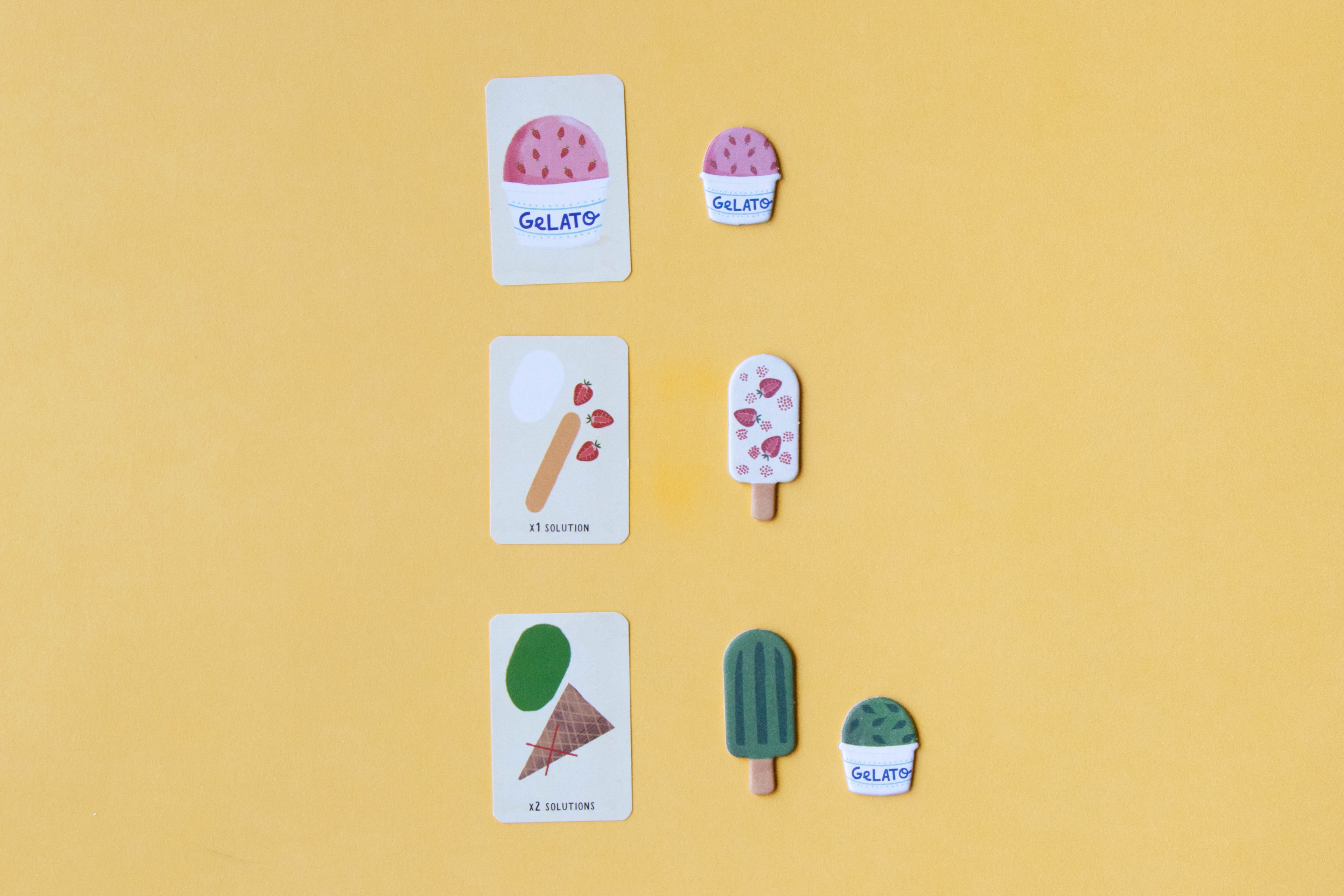 GELATO Tiny Pocket Bordspel