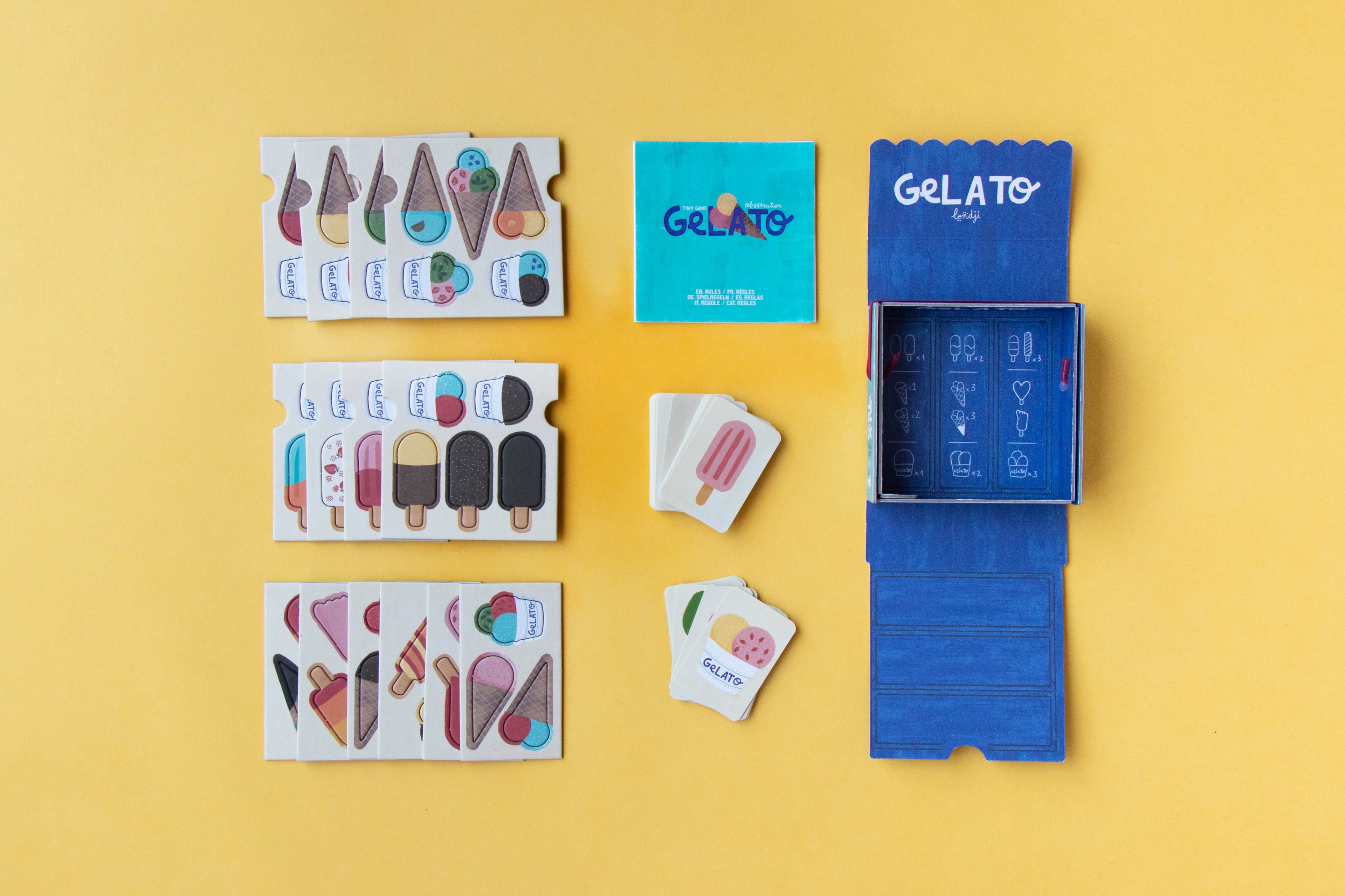 GELATO Tiny Pocket Bordspel
