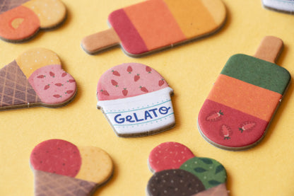 GELATO Tiny Pocket Bordspel