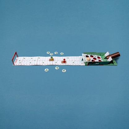 SNOW RACE Tiny Pocket Board Game