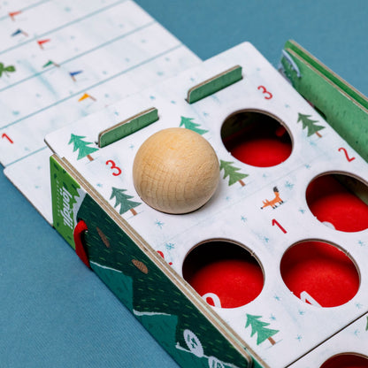 SNOW RACE Tiny Pocket Board Game