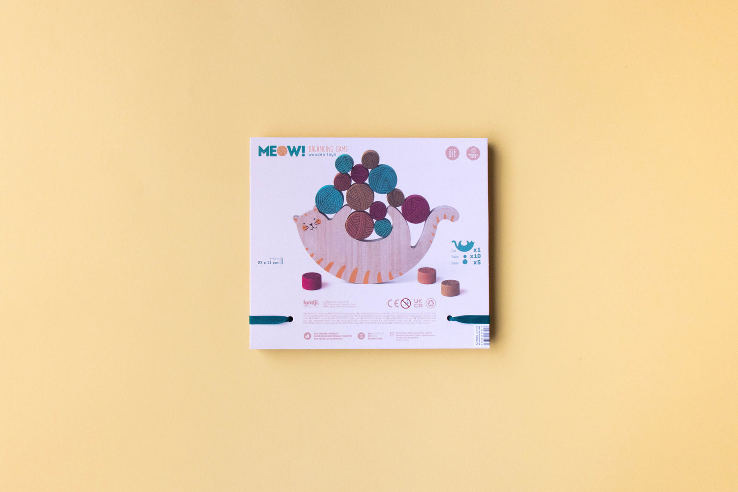 Meow! Balancerend bordspel