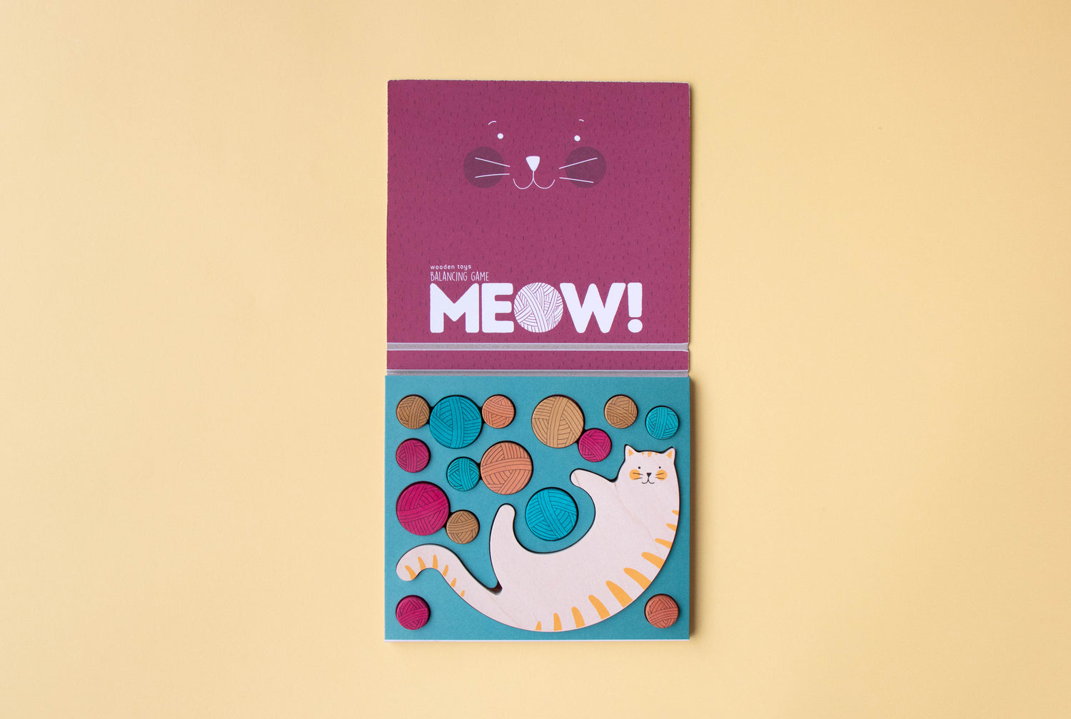 Meow! Balancerend bordspel