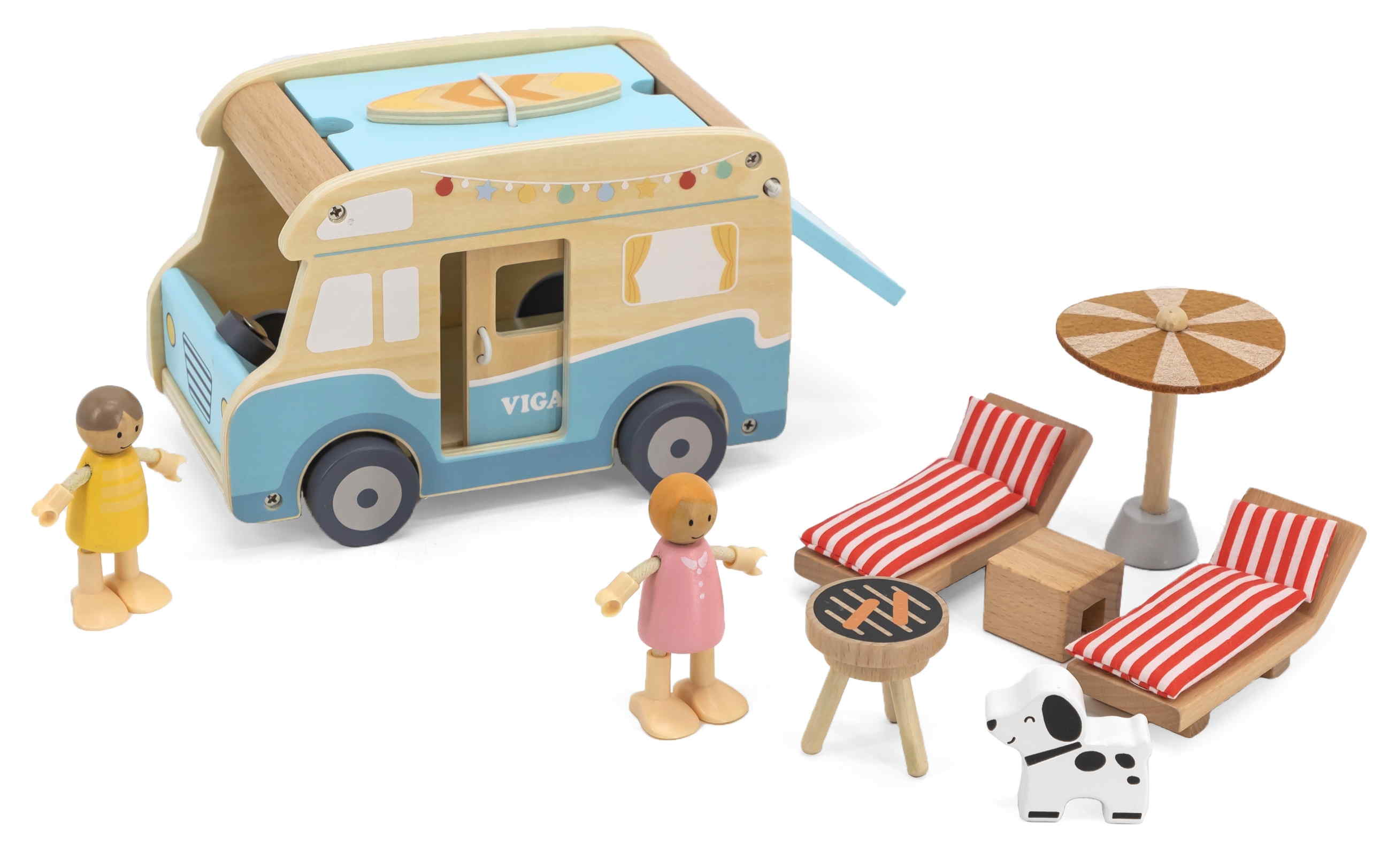 Camper Van Wooden Play set (3Y+) - Everybody Amsterdam