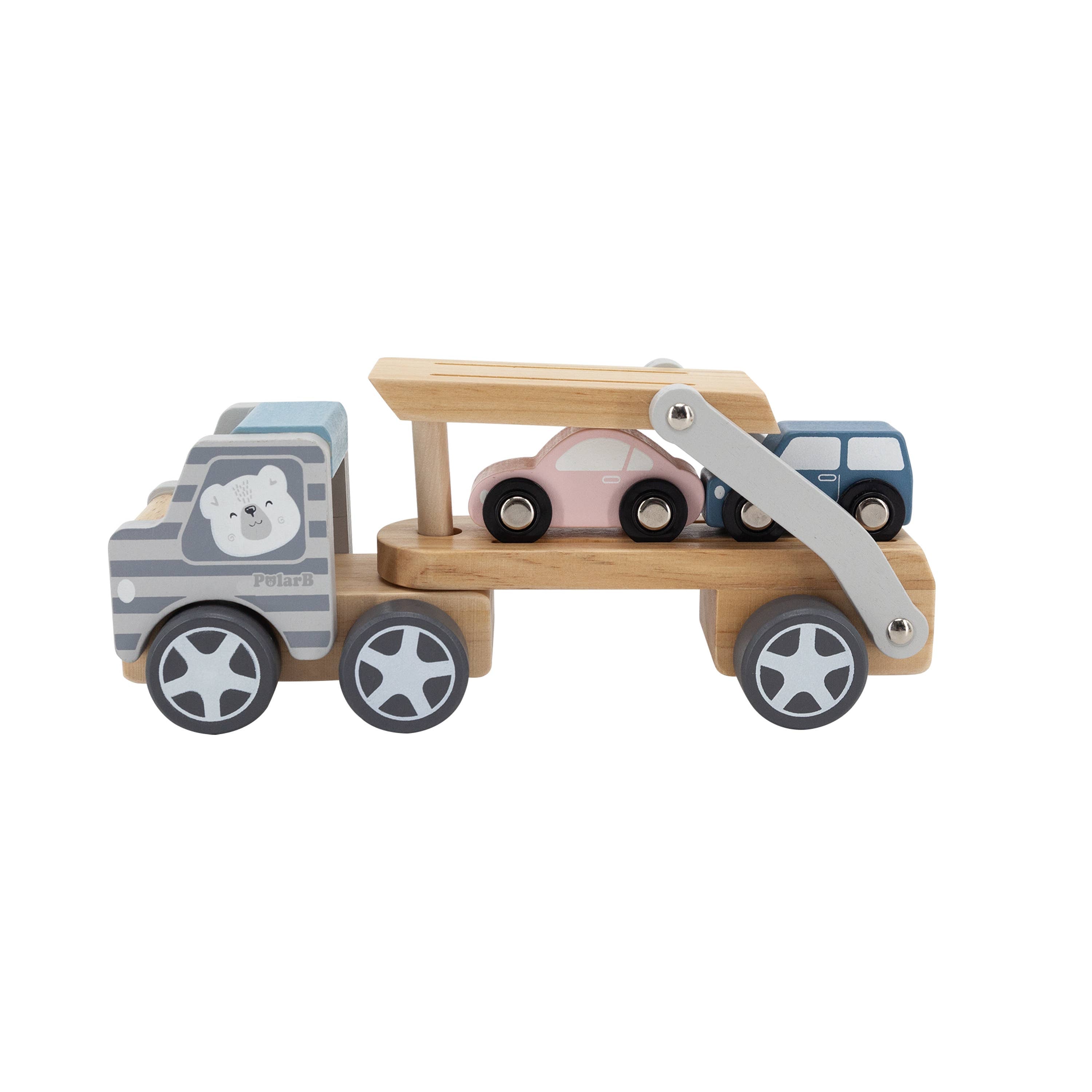 Car Carrier Wooden Toy (24M+) - Everybody Amsterdam