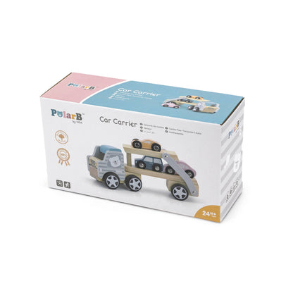 Car Carrier Wooden Toy (24M+) - Everybody Amsterdam