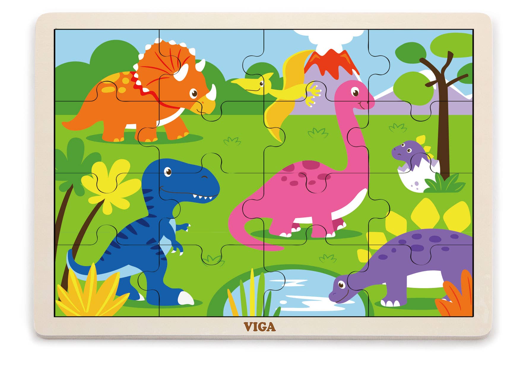 Viga 16pc Puzzle - Pets  -   - Everybody Amsterdam 