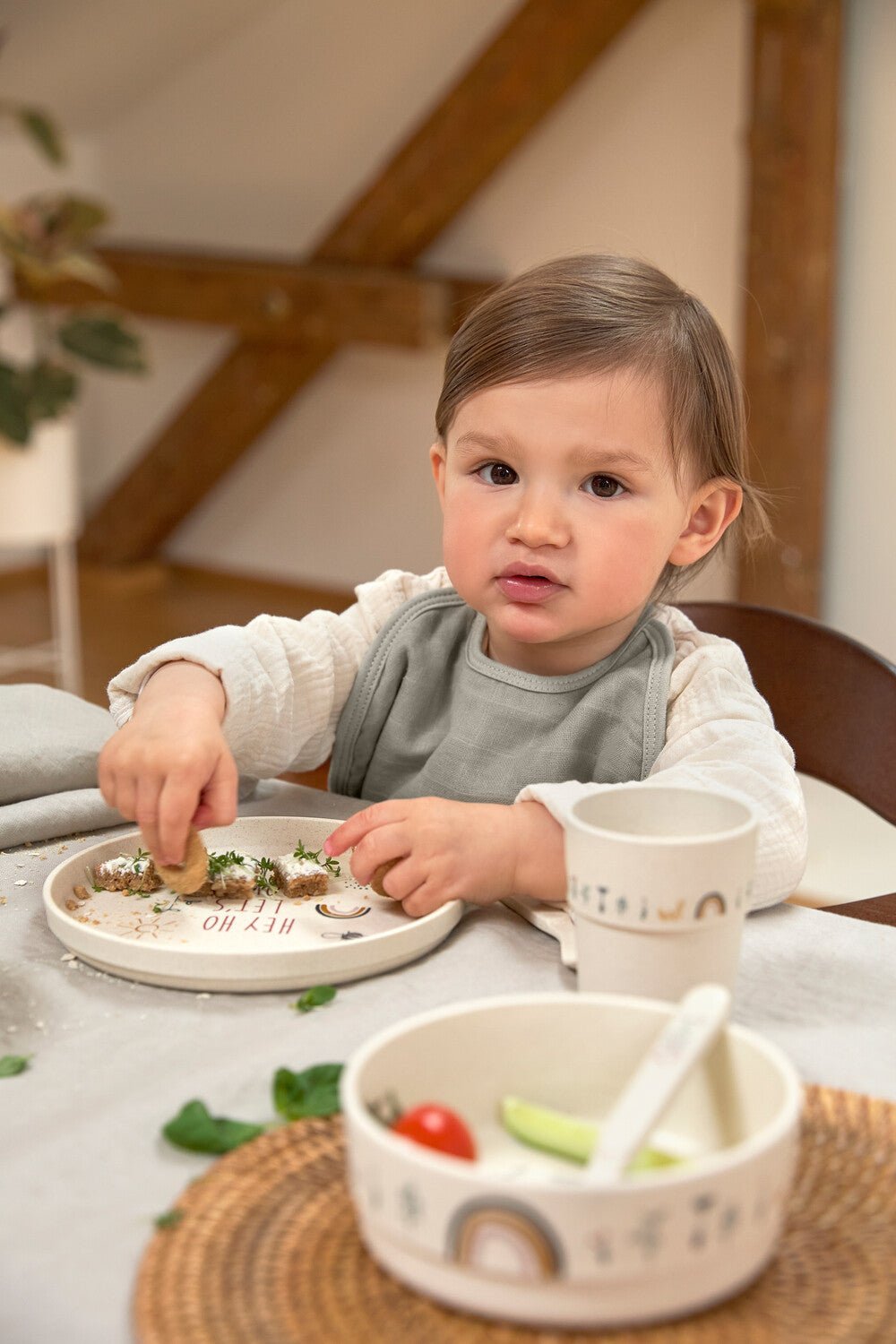 Dish Set PP/Cellulose Garden Explorer (Plate, Bowl, Mug, Spoon) - Everybody Amsterdam