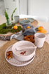 Dish Set PP/Cellulose Little Forest Rabbit (Plate, Bowl, Mug, Spoon) - Everybody Amsterdam